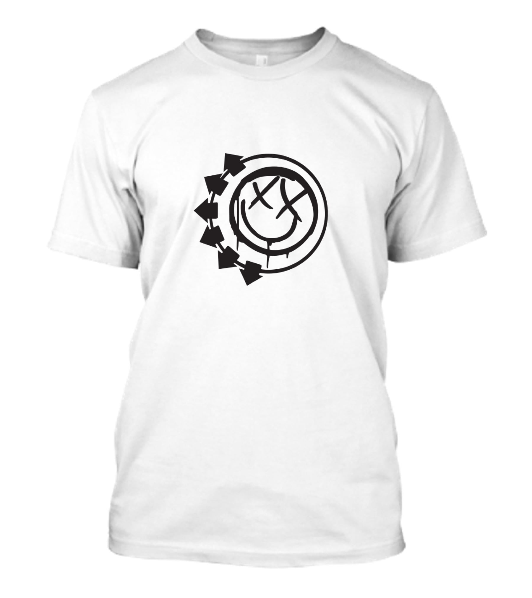 Blink 182 Smiley Face Arrows T-Shirt