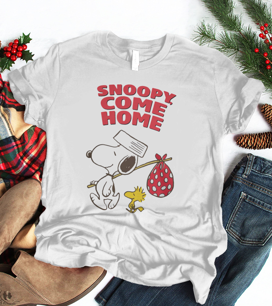 Snoopy Come Home Peanuts Vintage Cartoon T-Shirt