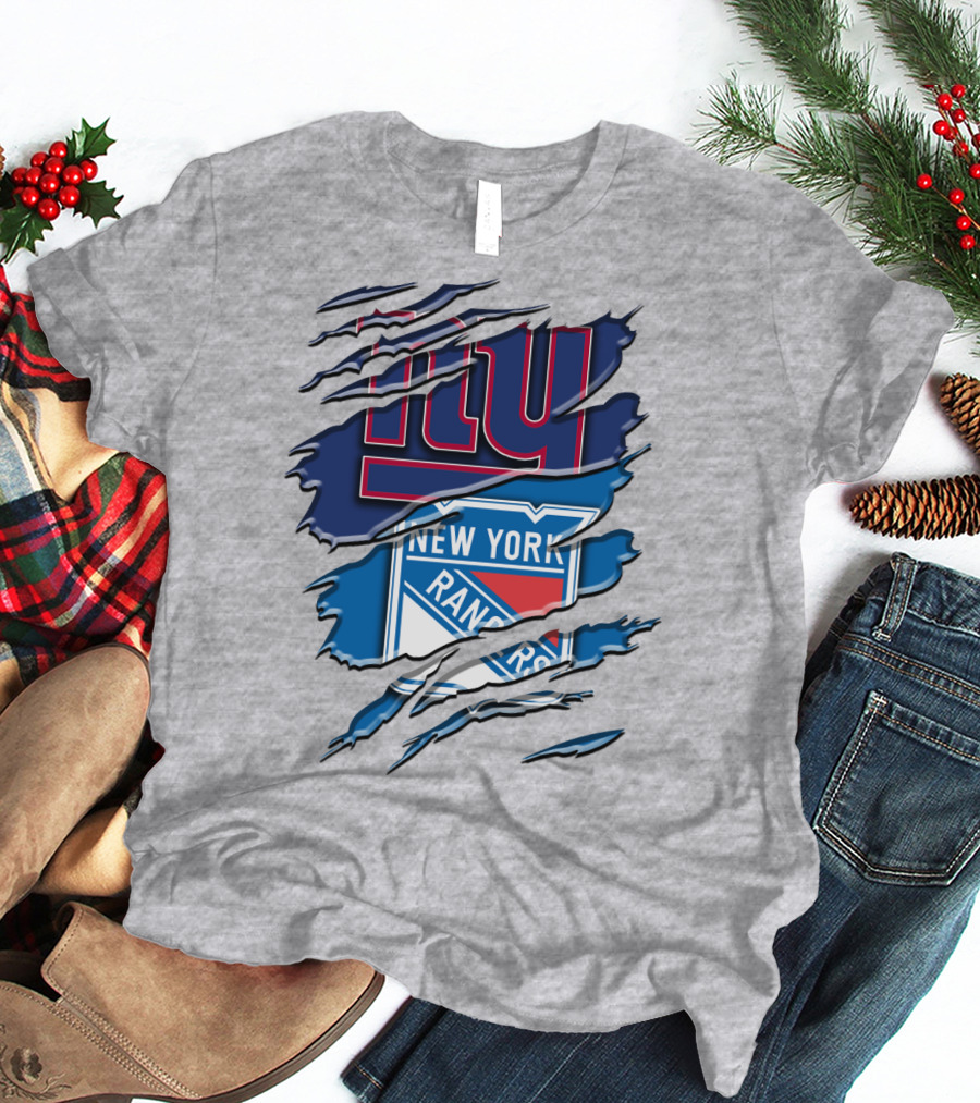New York Giants New York Rangers Rah 065 T-Shirt