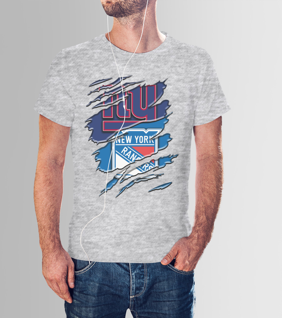 New York Giants New York Rangers Rah 065 T-Shirt
