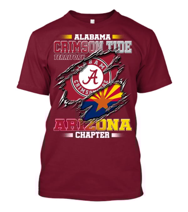 Alabama Crimson Tide Territory Arizona Chapter T-Shirt