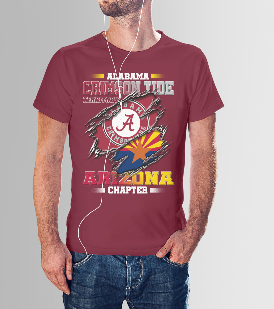 Alabama Crimson Tide Territory Arizona Chapter T-Shirt