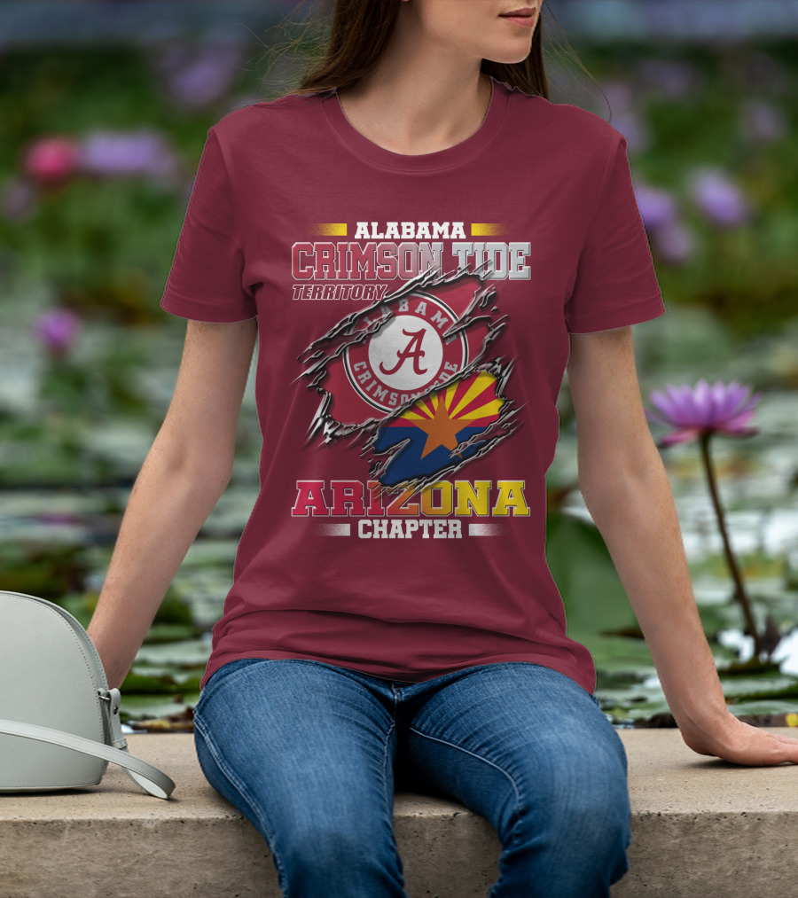 Alabama Crimson Tide Territory Arizona Chapter T-Shirt