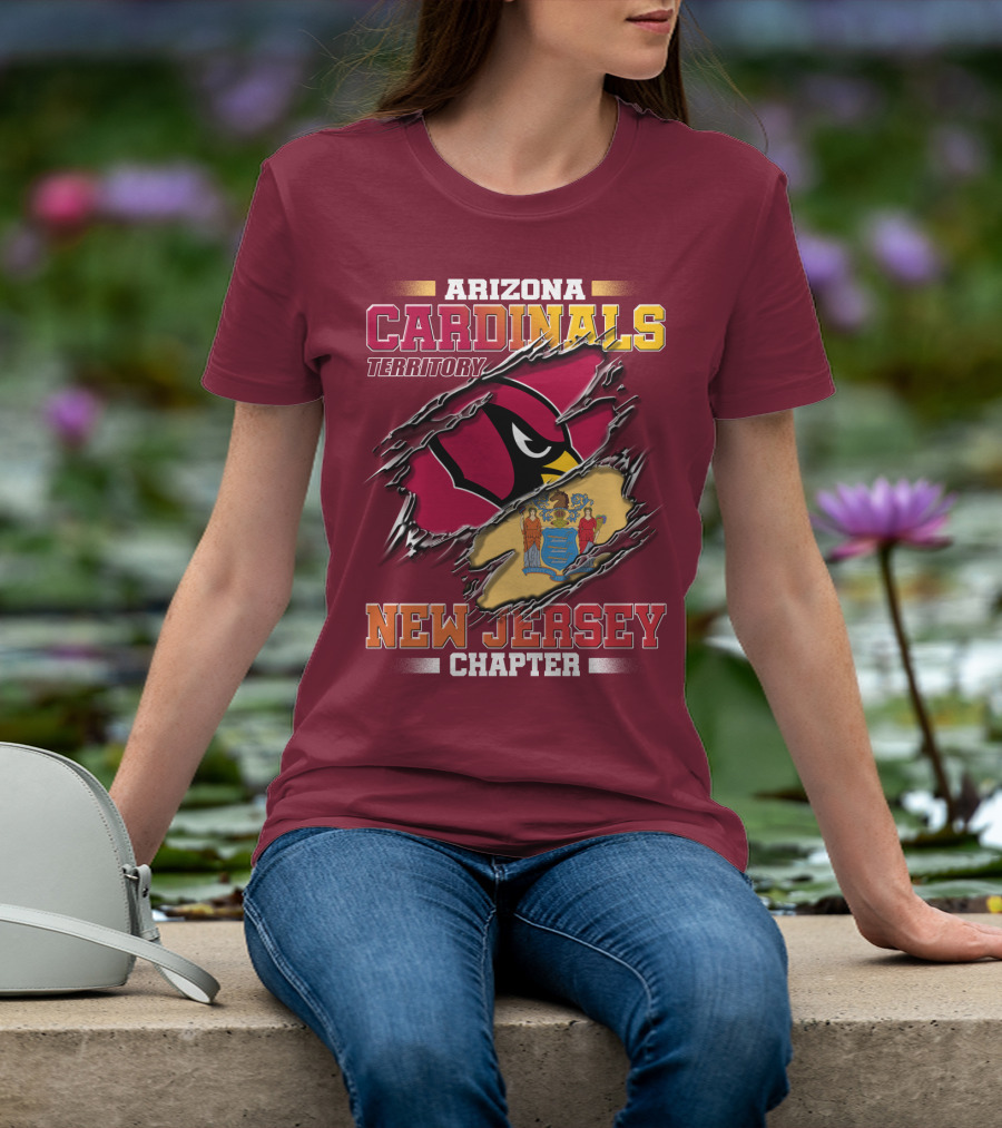 Arizona Cardinals Territory New Jersey Chapter T-Shirt