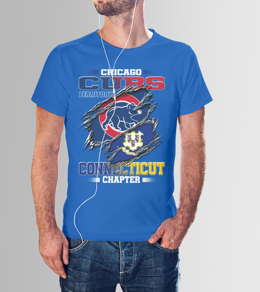 Chicago Cubs Territory Connecticut Chapter T-Shirt