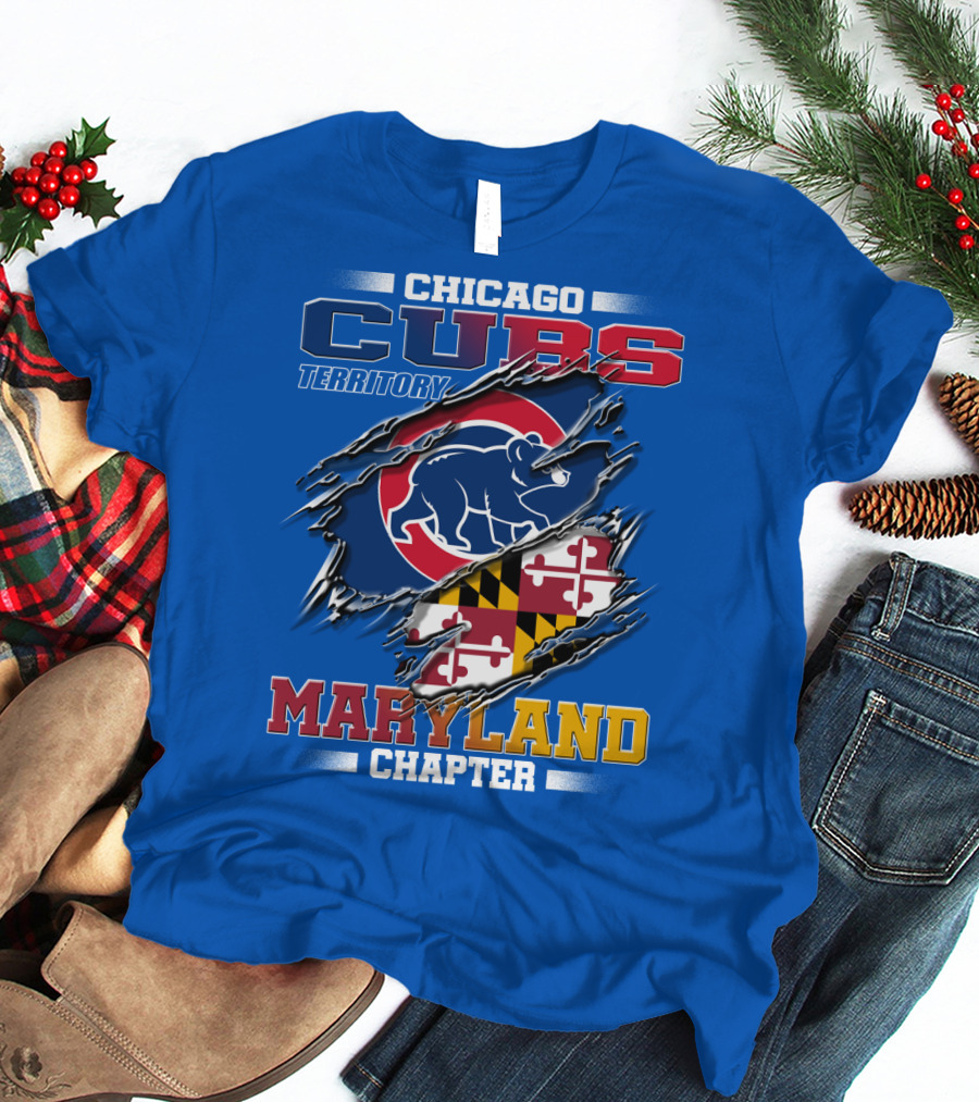 Chicago Cubs Territory Maryland Chapter T-Shirt