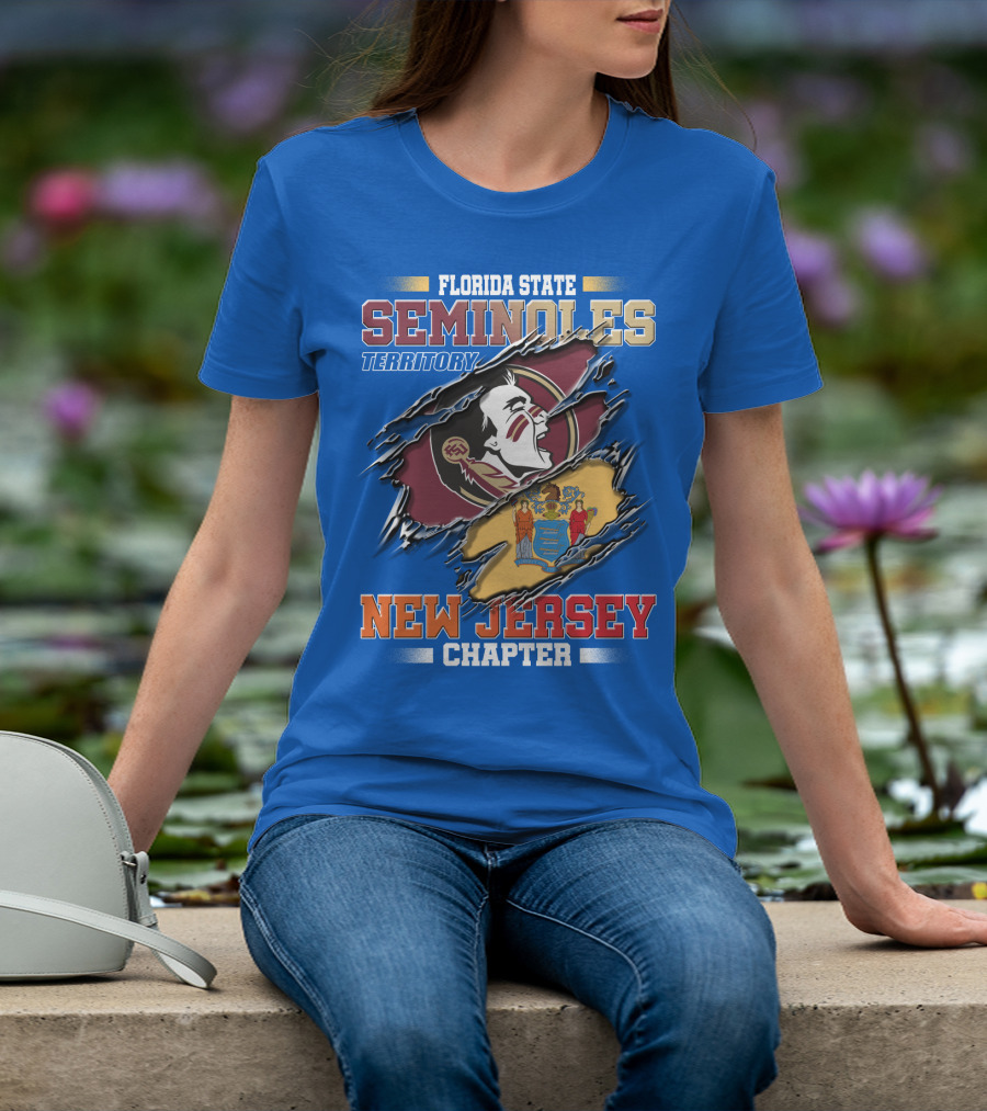 Florida State Seminoles Territory New Jersey Chapter T-Shirt