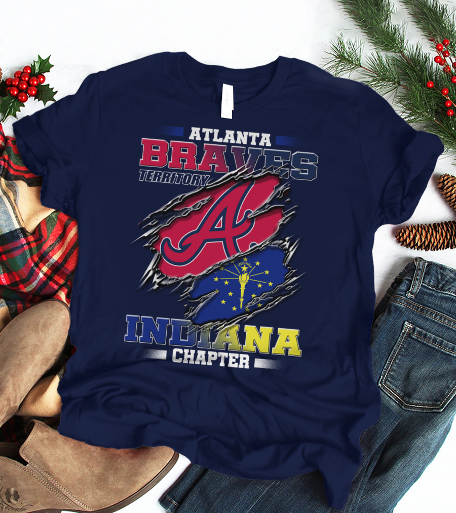 Atlanta Braves Territory Indiana Chapter T-Shirt