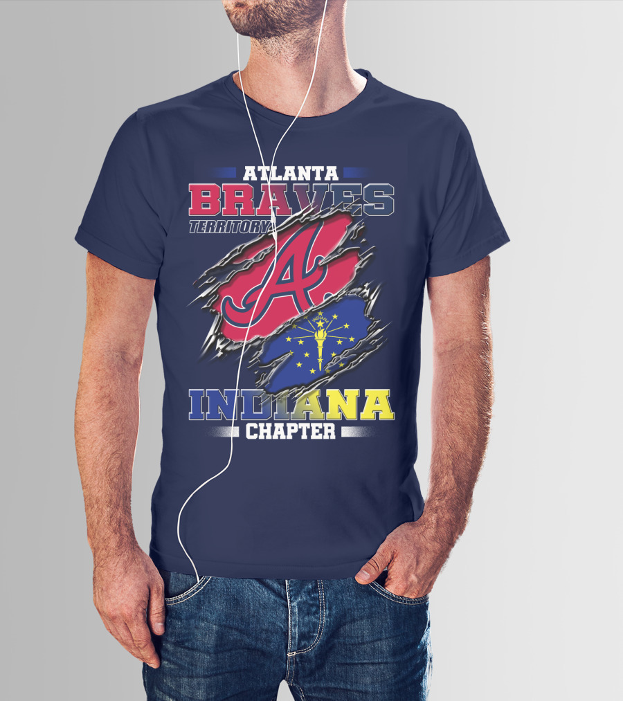 Atlanta Braves Territory Indiana Chapter T-Shirt