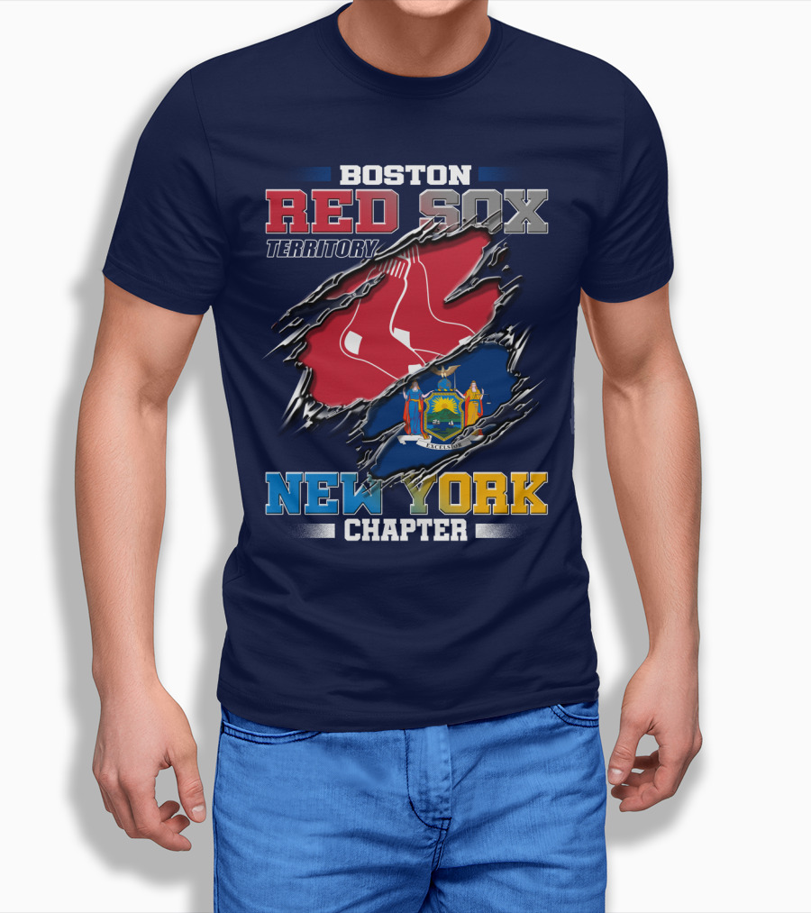 Boston Red Sox Territory New York Chapter T-Shirt