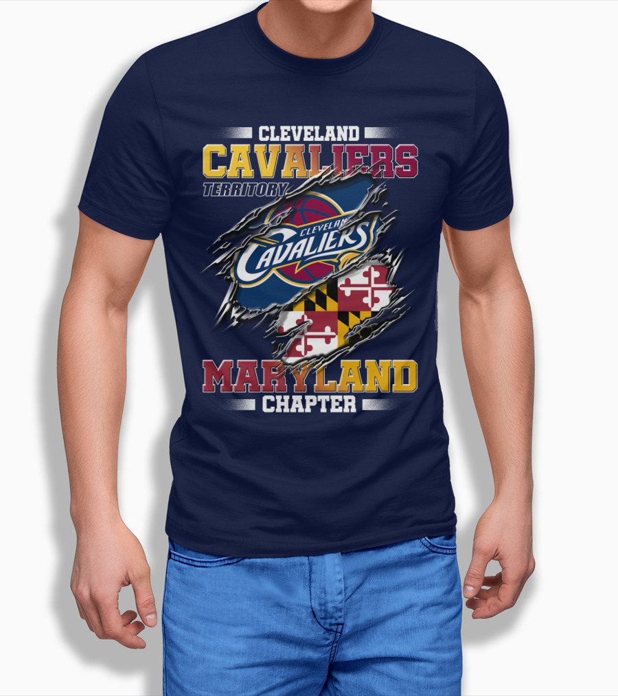 Cleveland Cavaliers Territory Maryland Chapter T-Shirt