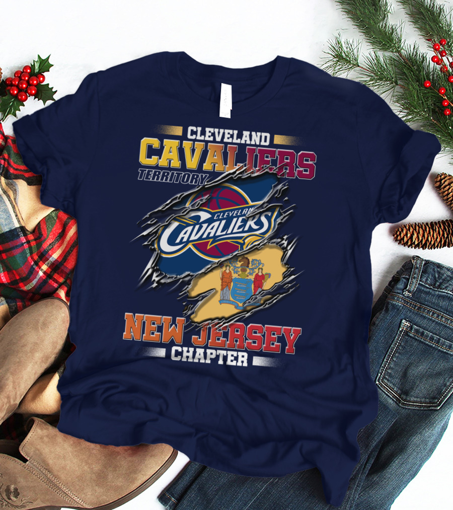 Cleveland Cavaliers Territory New Jersey Chapter T-Shirt