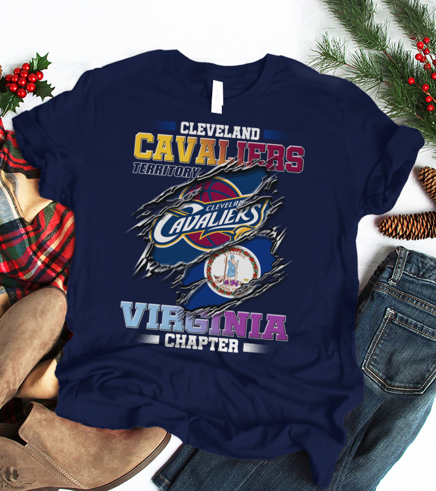 Cleveland Cavaliers Territory Virginia Chapter T-Shirt