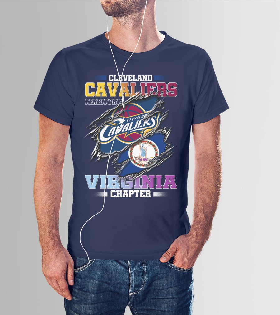 Cleveland Cavaliers Territory Virginia Chapter T-Shirt