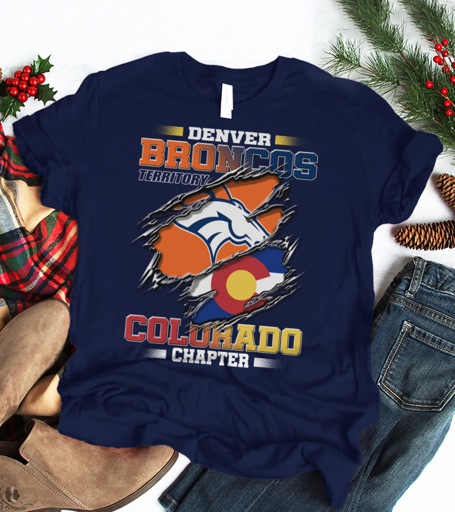 Denver Broncos Territory Colorado Chapter T-Shirt