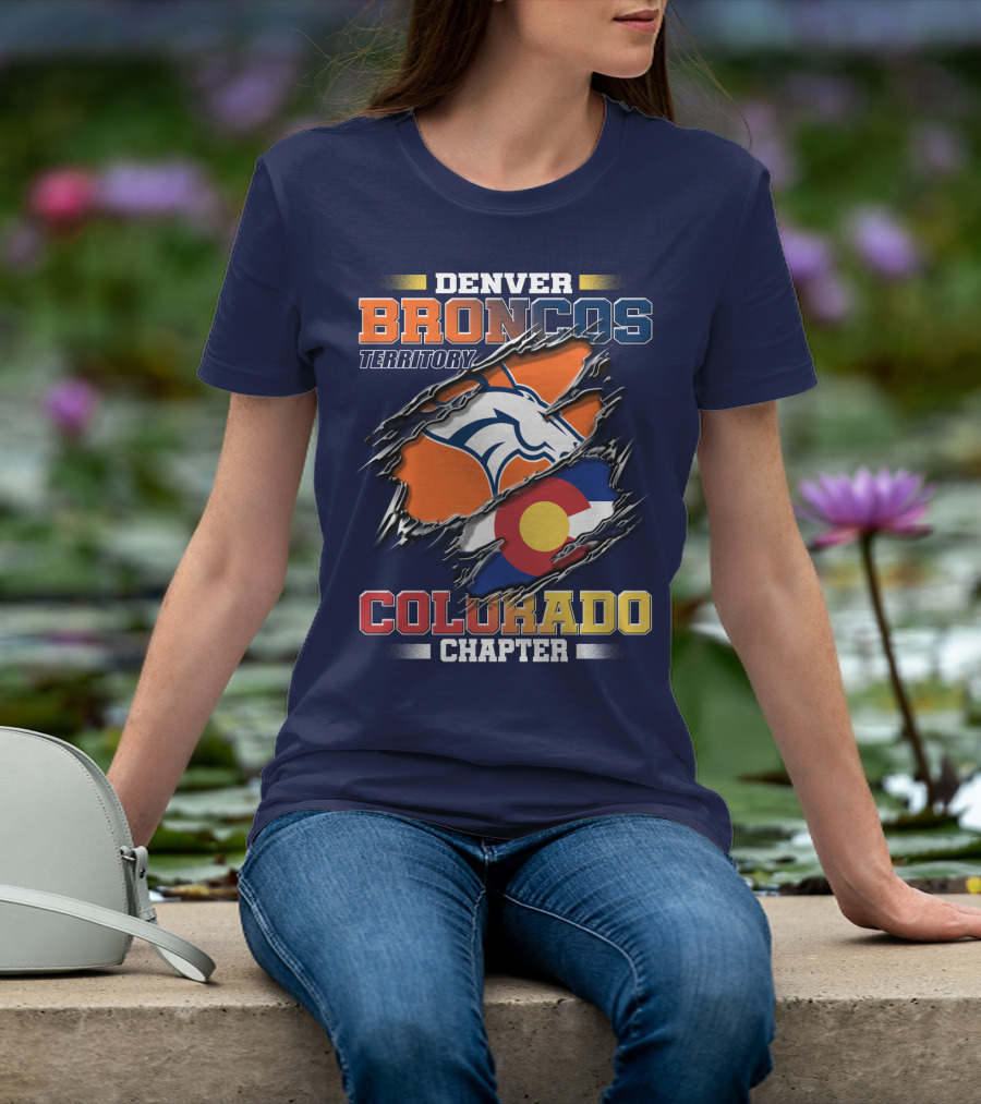 Denver Broncos Territory Colorado Chapter T-Shirt