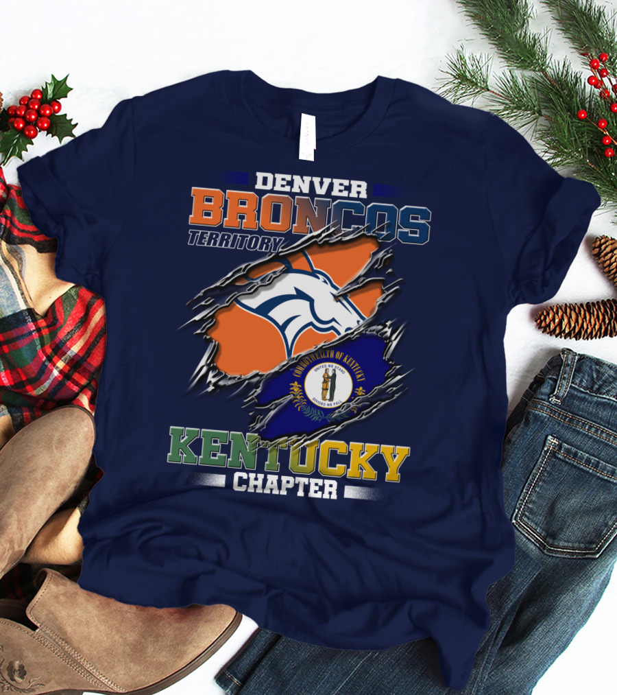 Denver Broncos Territory Kentucky Chapter T-Shirt