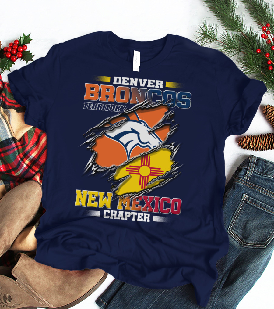 Denver Broncos Territory New Mexico Chapter T-Shirt