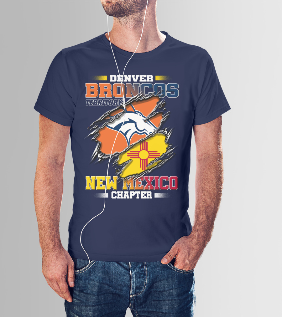 Denver Broncos Territory New Mexico Chapter T-Shirt