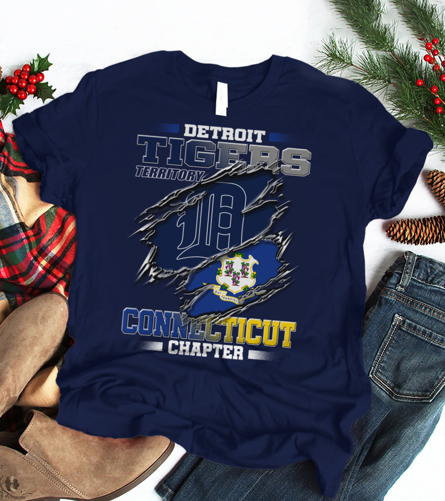 Detroit Tigers Territory Connecticut Chapter T-Shirt
