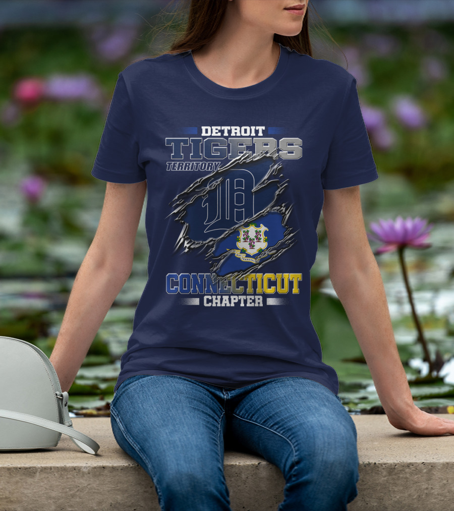 Detroit Tigers Territory Connecticut Chapter T-Shirt
