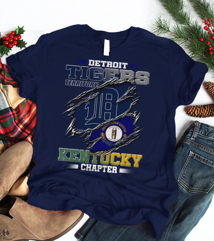Detroit Tigers Territory Kentucky Chapter T-Shirt