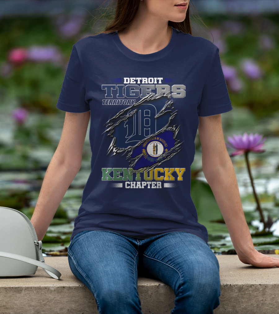 Detroit Tigers Territory Kentucky Chapter T-Shirt
