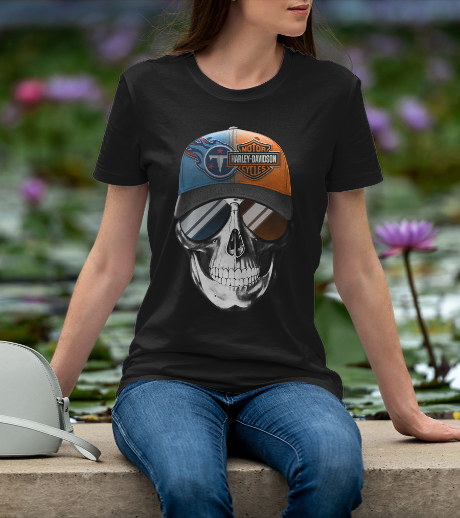 Harley Davidson Titans Skull 31Hl T-Shirt