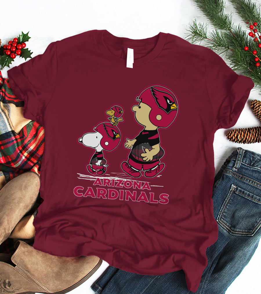 Arizona Cardinals Snpfootball Characters T-Shirt