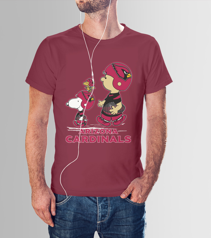Arizona Cardinals Snpfootball Characters T-Shirt