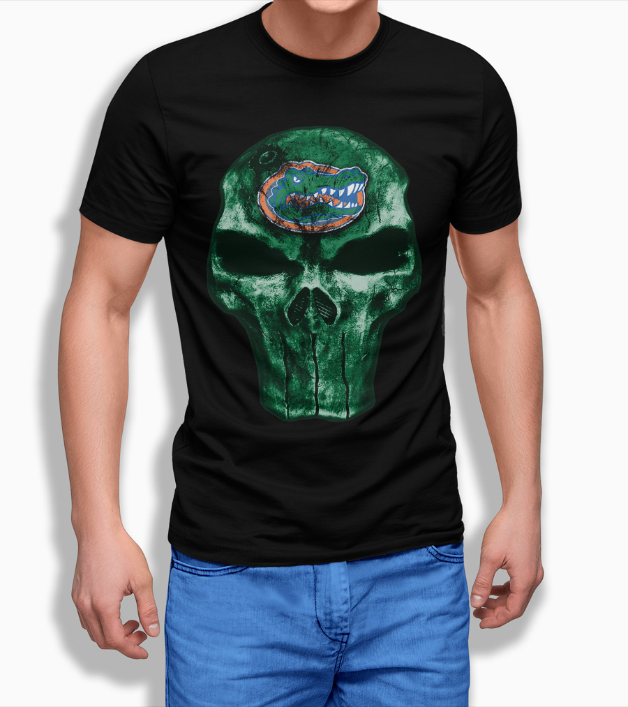 Skull Florida Gators T-Shirt