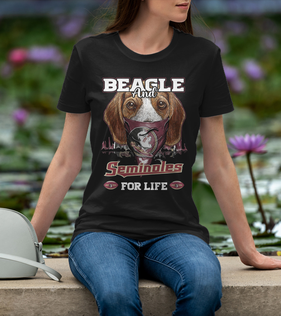 Beagle And Seminoles For Life T-Shirt