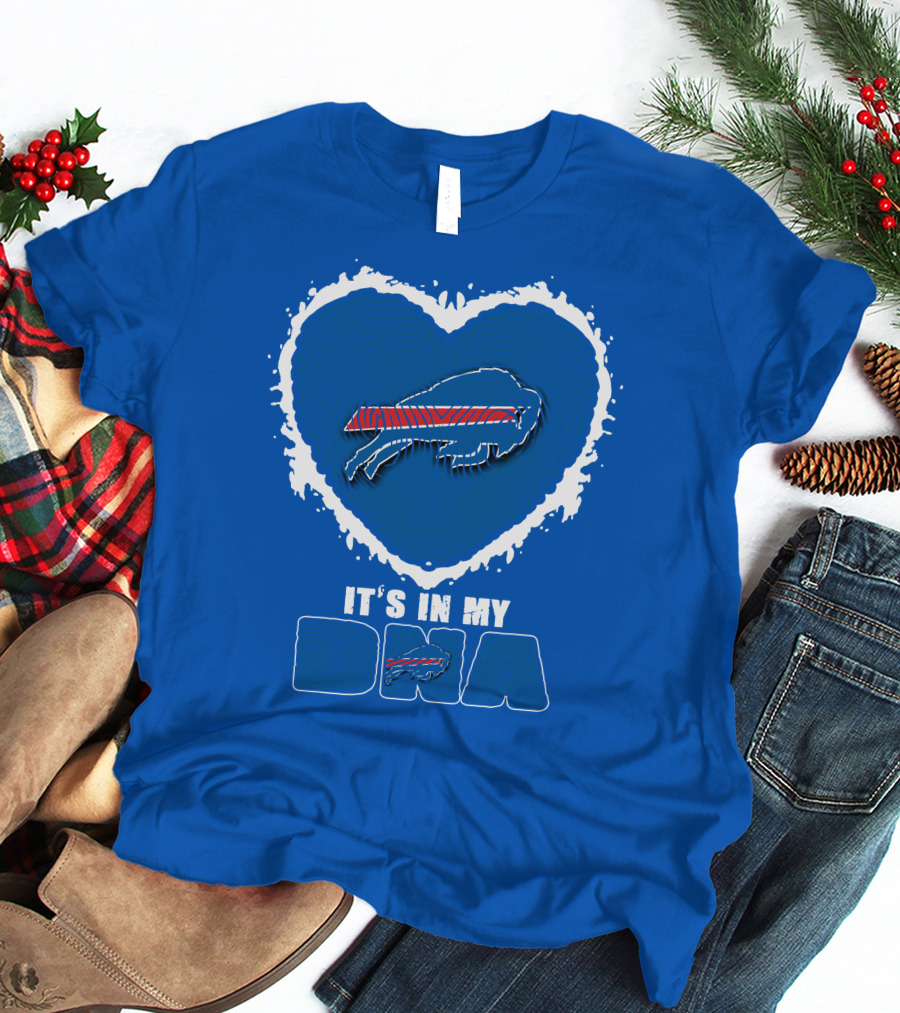 Buffalo Bills Heart It's In My DNA T-Shirt