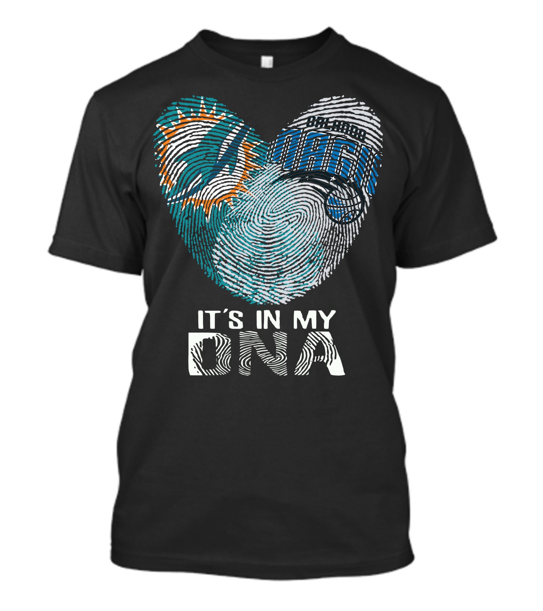 Miami Dolphins Orlando Magic It's In My Dna T-Shirt