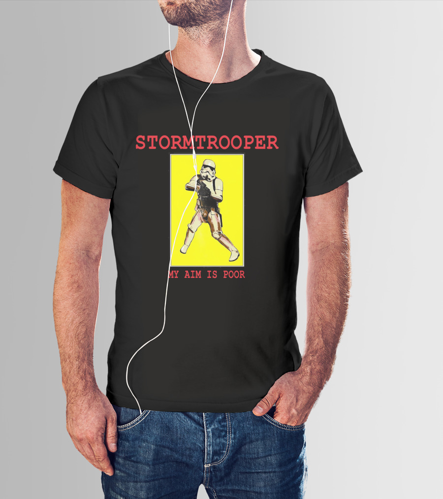 Stormtrooper My Aim Is Poor T-Shirt