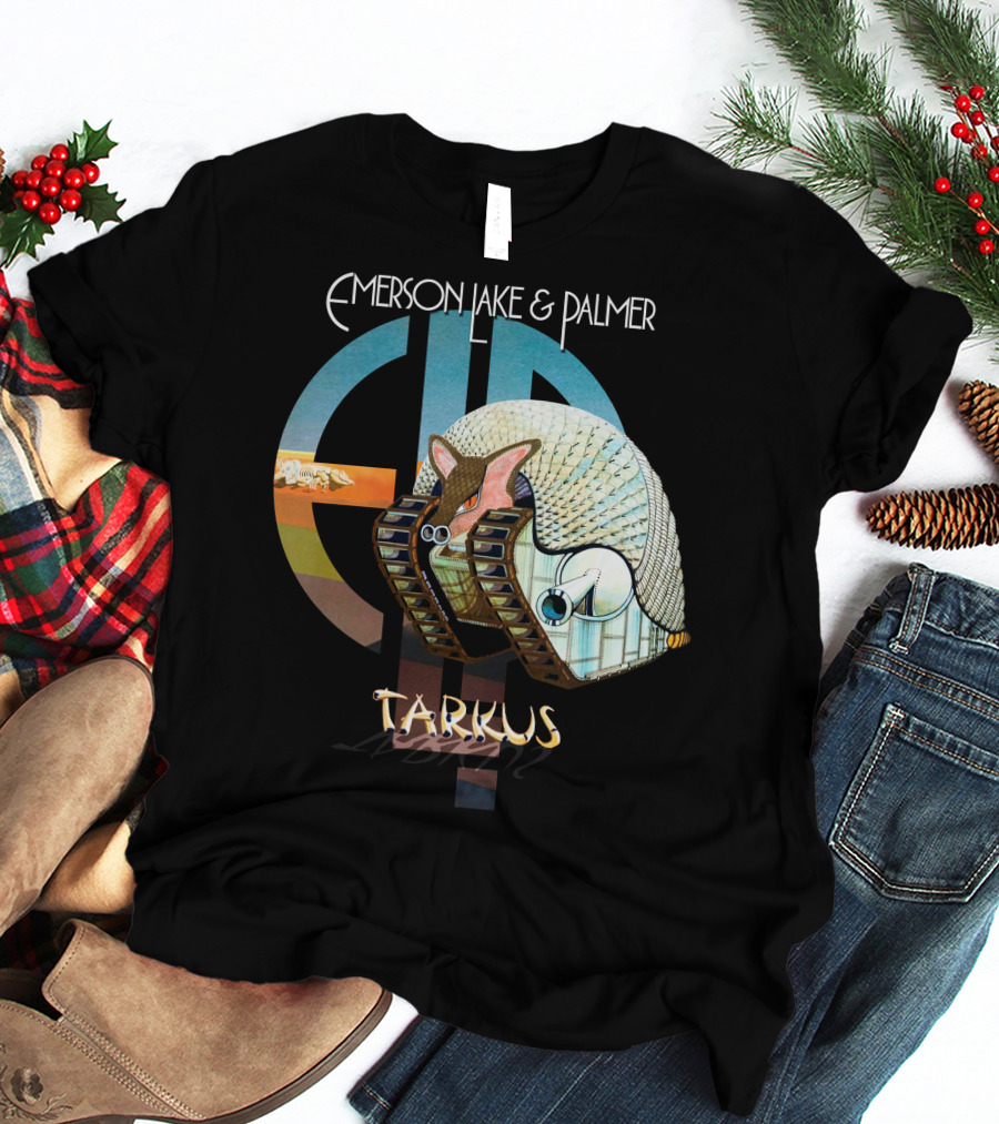 Emerson Lake And Palmer Tarkus Armadillo Tank T-Shirt