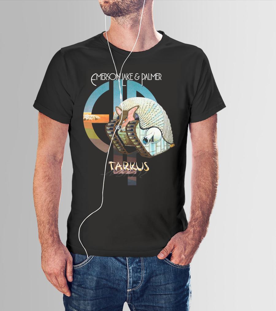 Emerson Lake And Palmer Tarkus Armadillo Tank T-Shirt