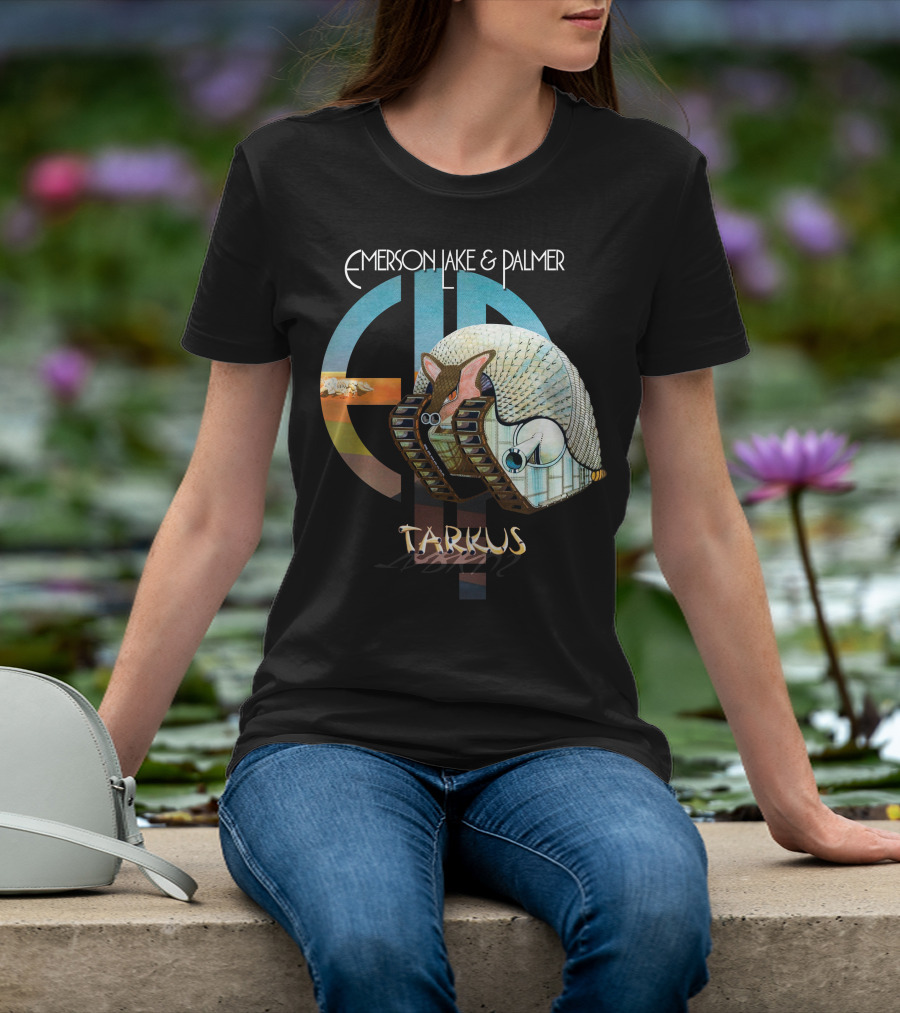 Emerson Lake And Palmer Tarkus Armadillo Tank T-Shirt