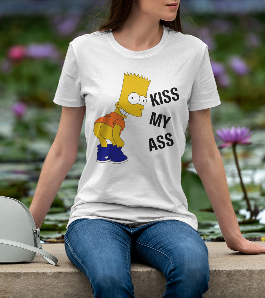 Bart Simpson Kiss My Ass T-Shirt