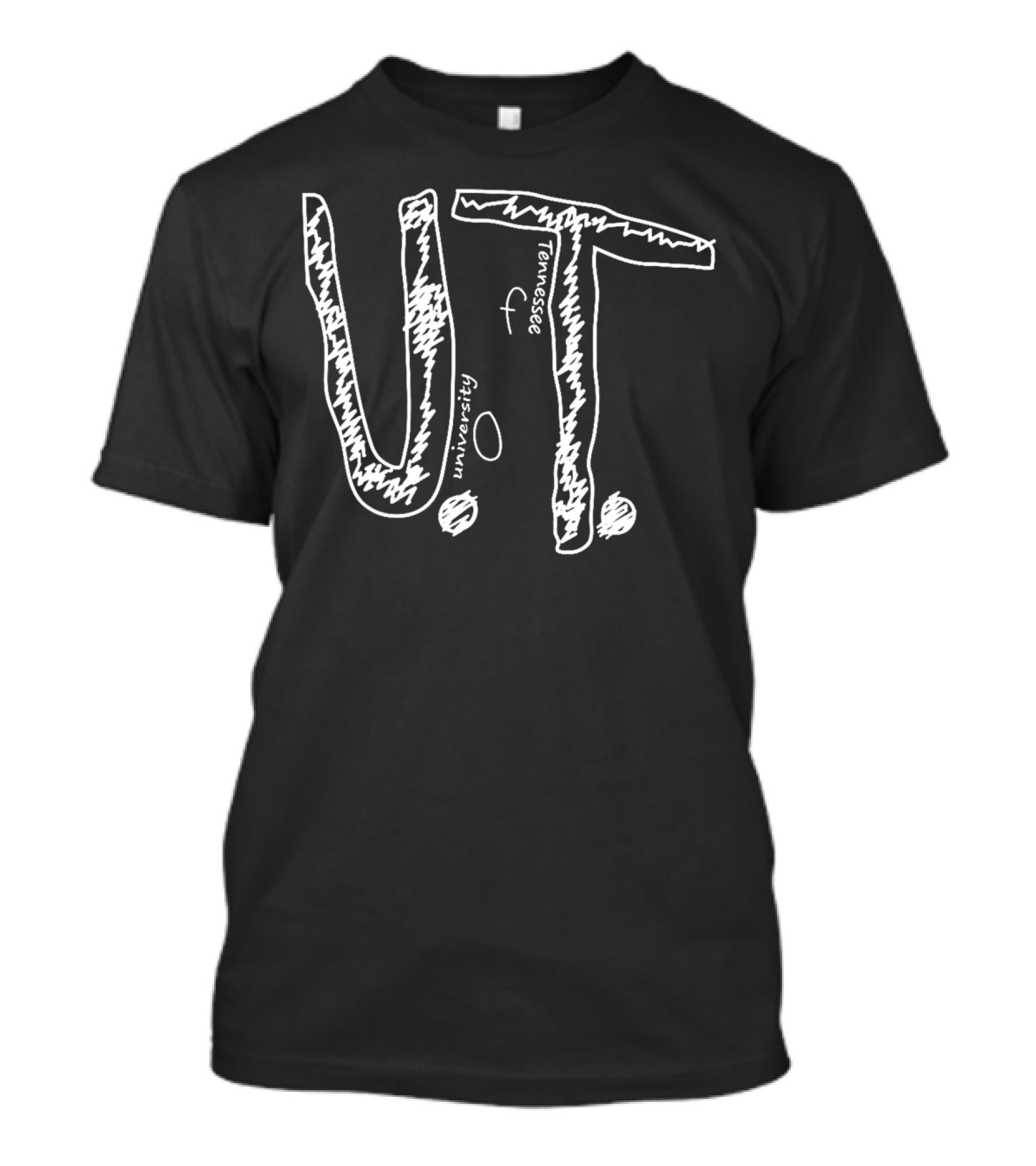 U.t. Tennessee University College Handmade U.t. T-Shirt