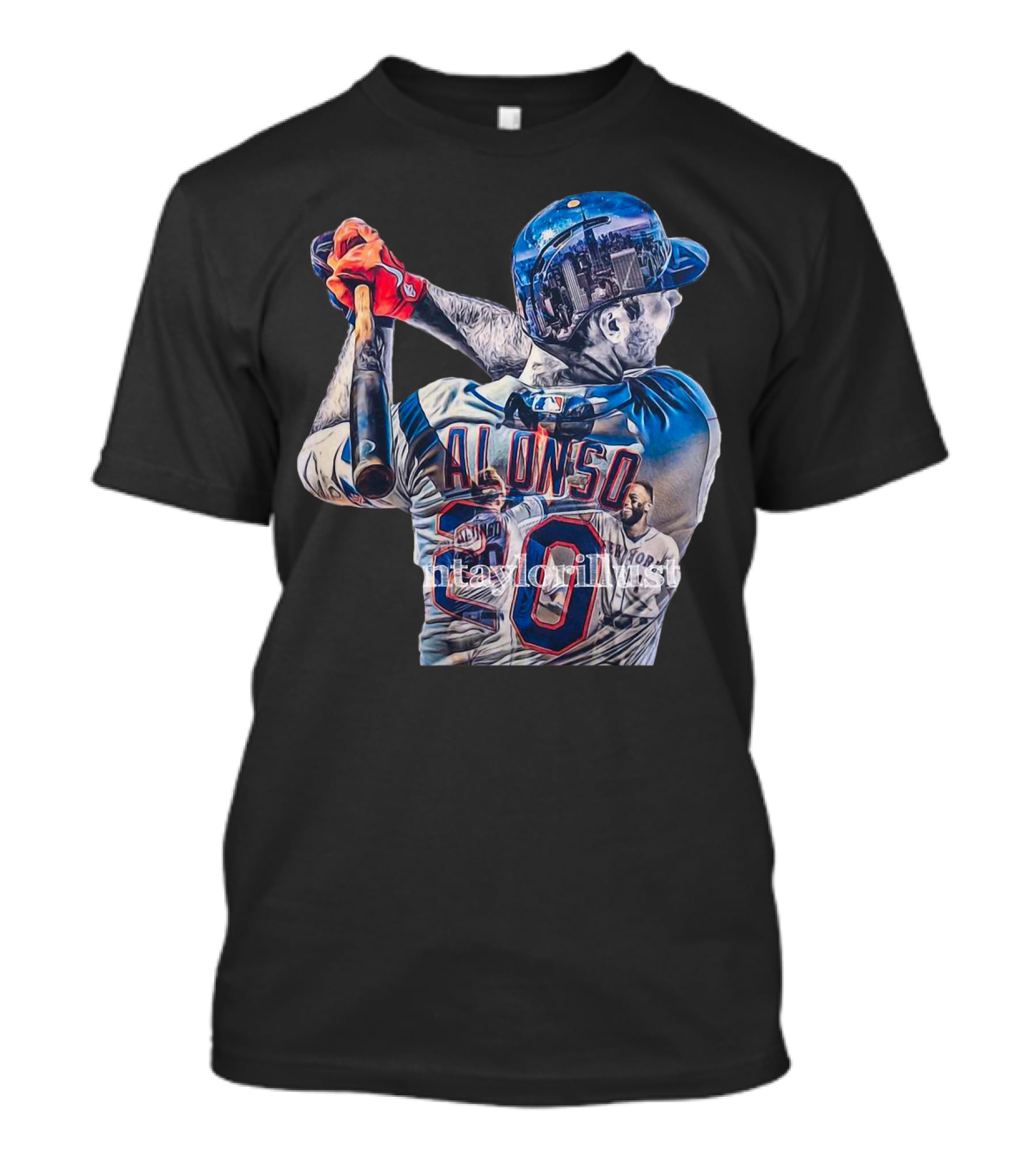 Polar Bear Pete Alonso MLB Alonso 20 Batter Graphic Taylorllyllst T-Shirt