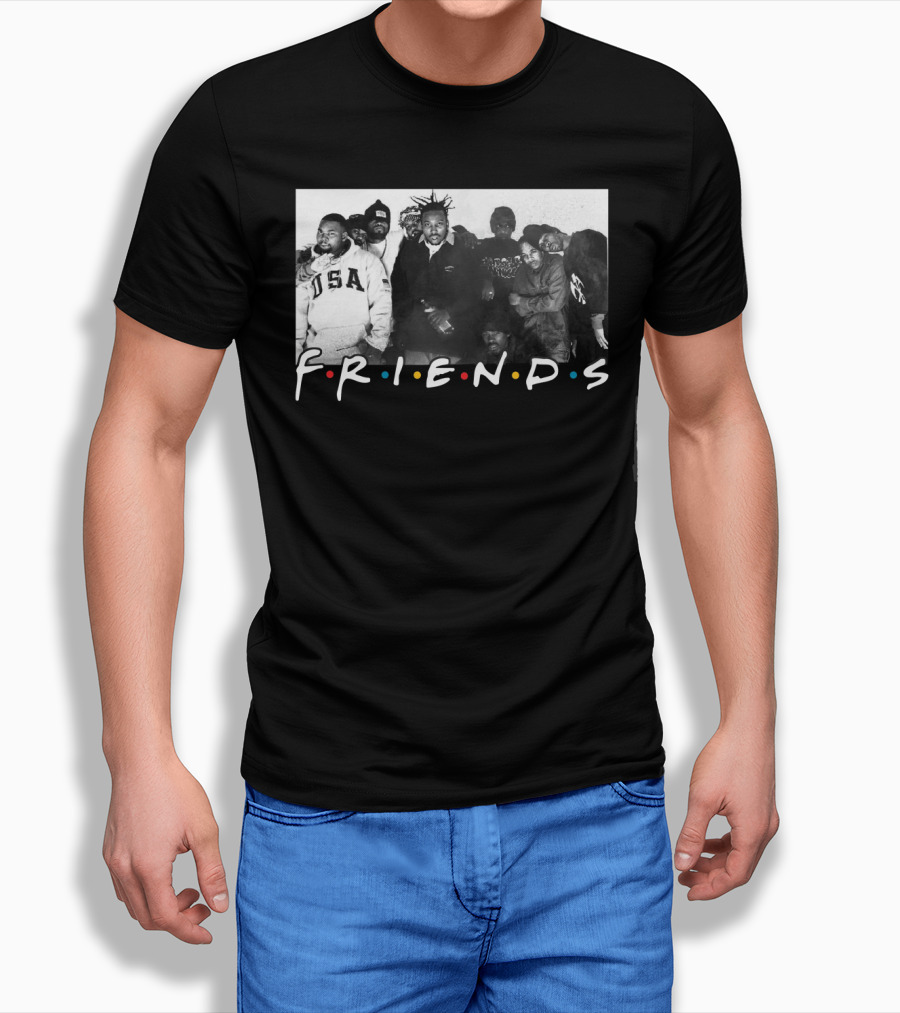 Friends Rap Rock Hip Hop USA T-Shirt