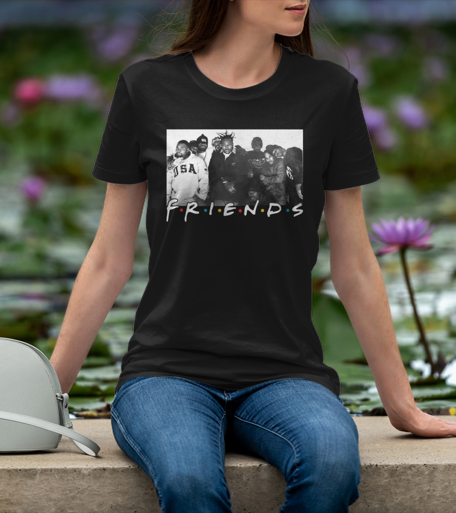 Friends Rap Rock Hip Hop USA T-Shirt