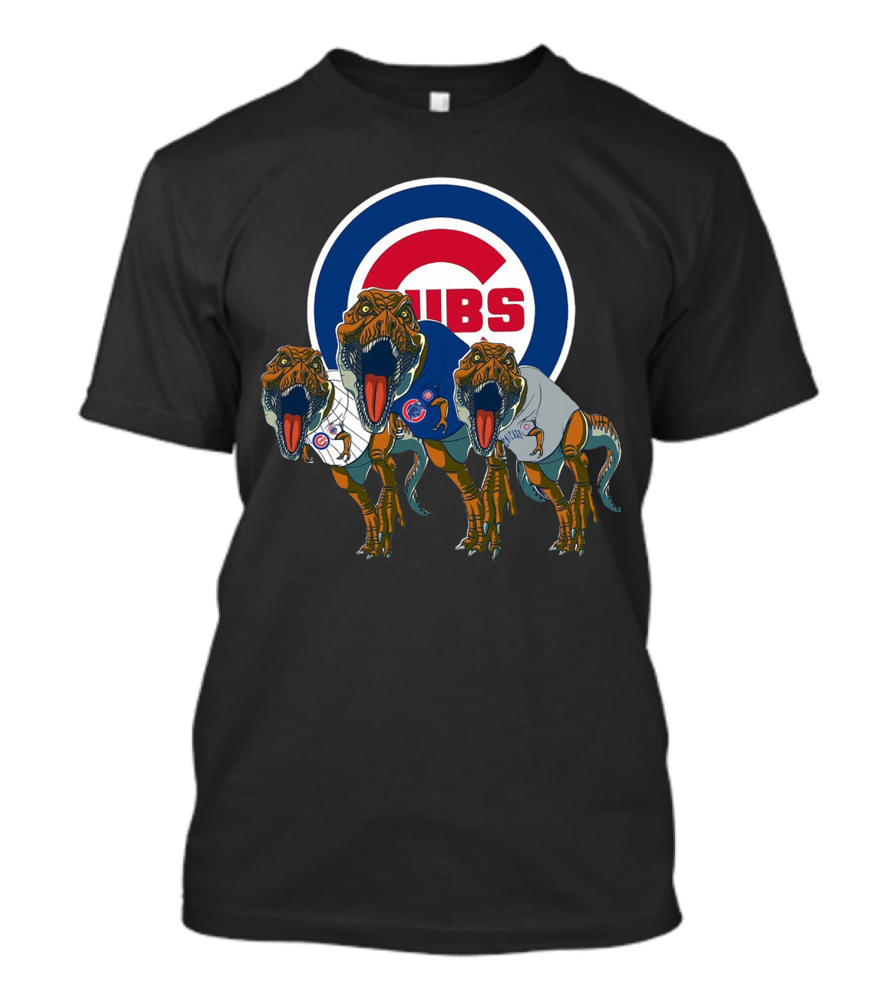 Cubs Logo T-Rex Trio T-Shirt