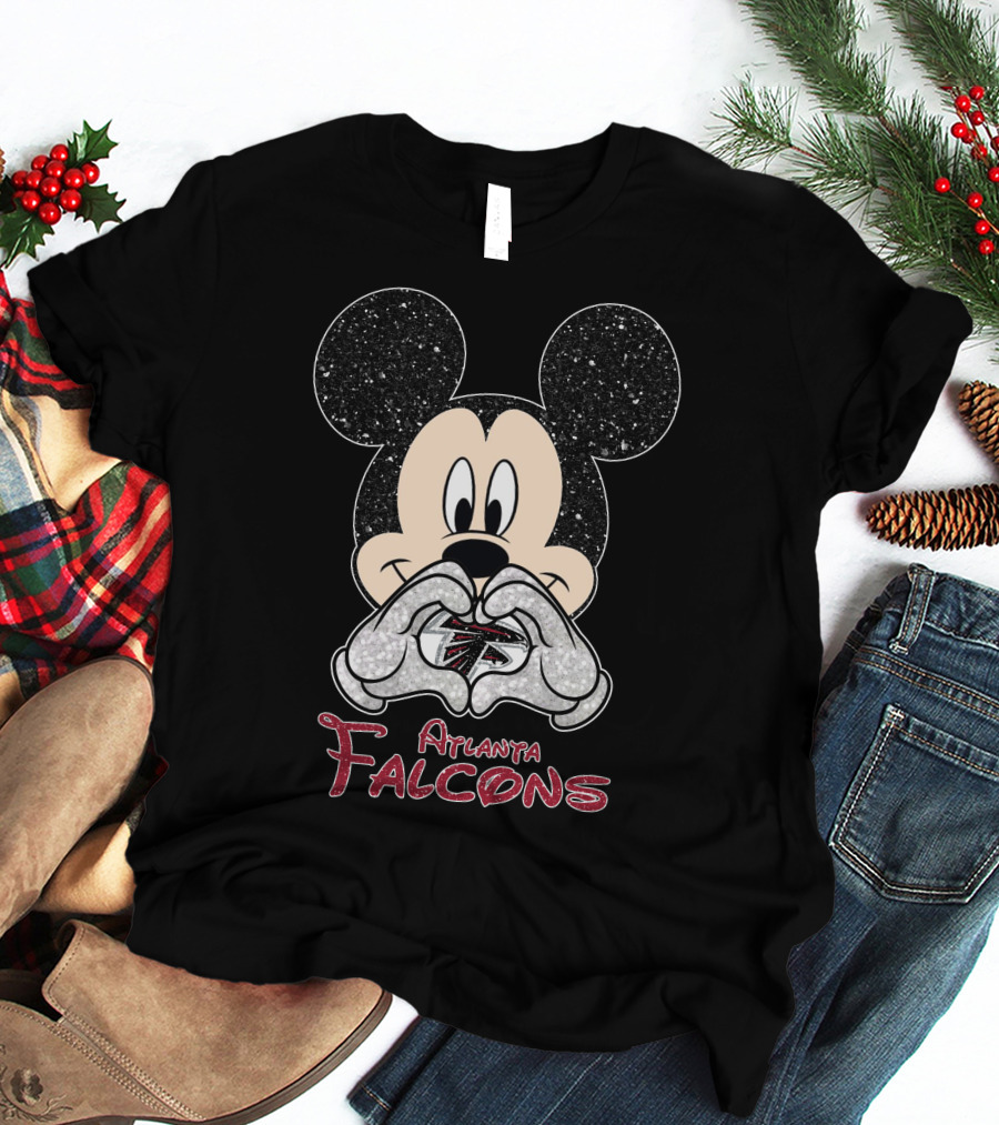Mickey Mouse Atlanta Falcons NFL Fan Merchandise T-Shirt
