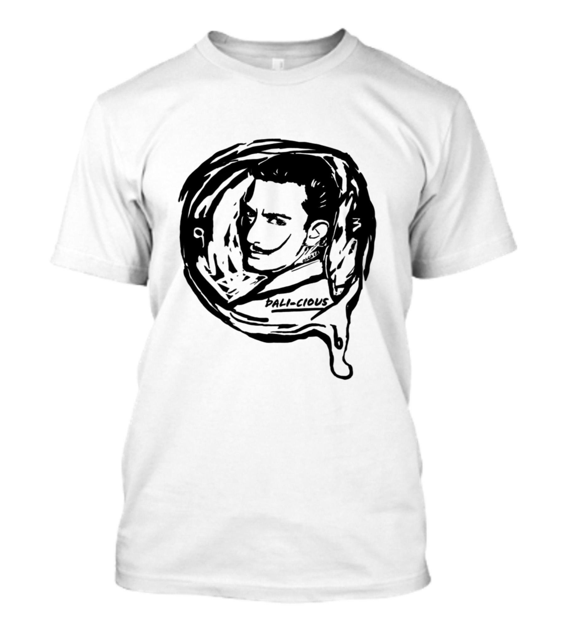 Salvador Dalí-Cious Expressionist Unique Eccentric T-Shirt