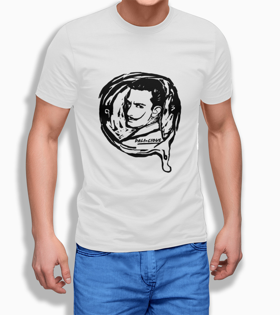 Salvador Dalí-Cious Expressionist Unique Eccentric T-Shirt