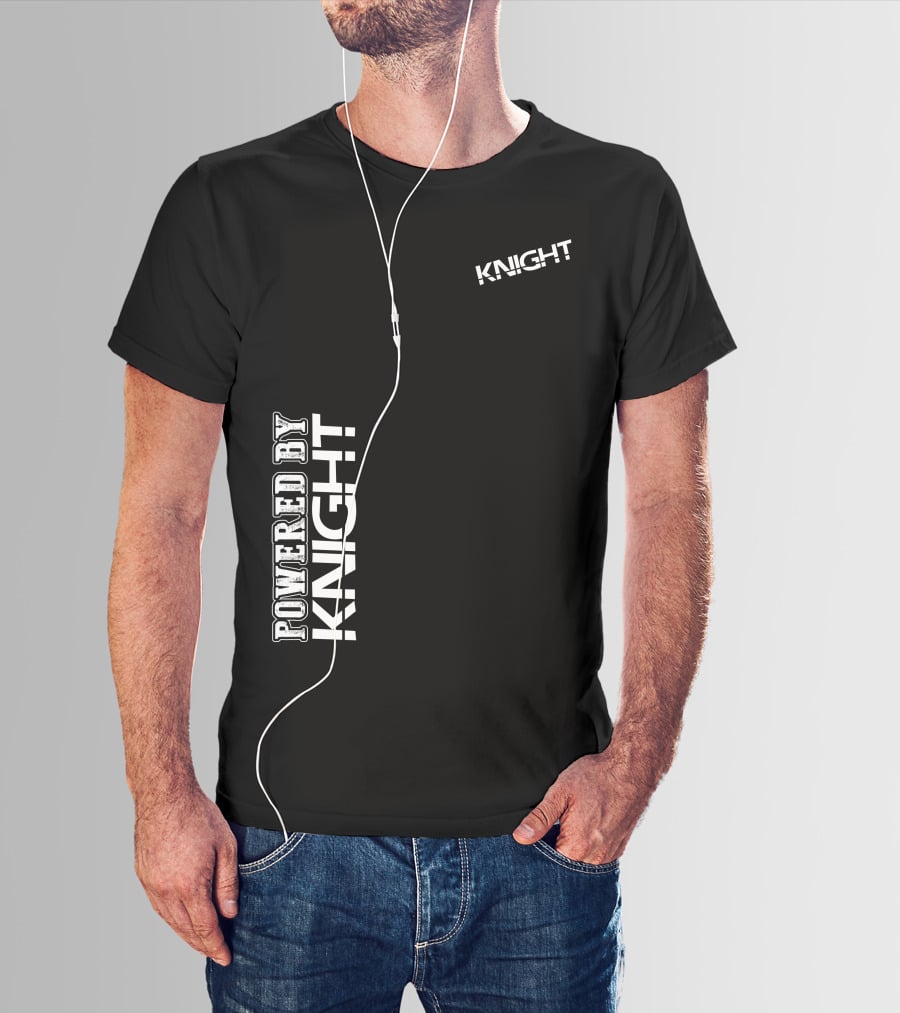 Powered By Knight Knight T-Shirt