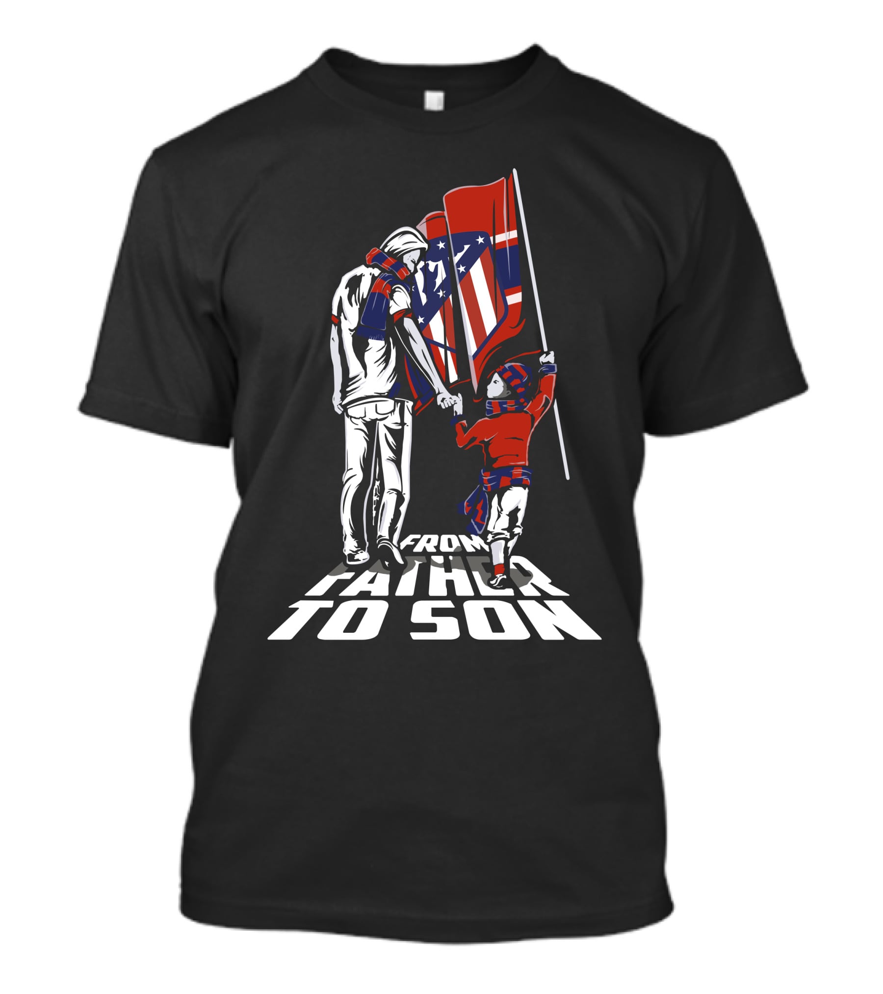 Atlético Madrid From Father To Son T-Shirt