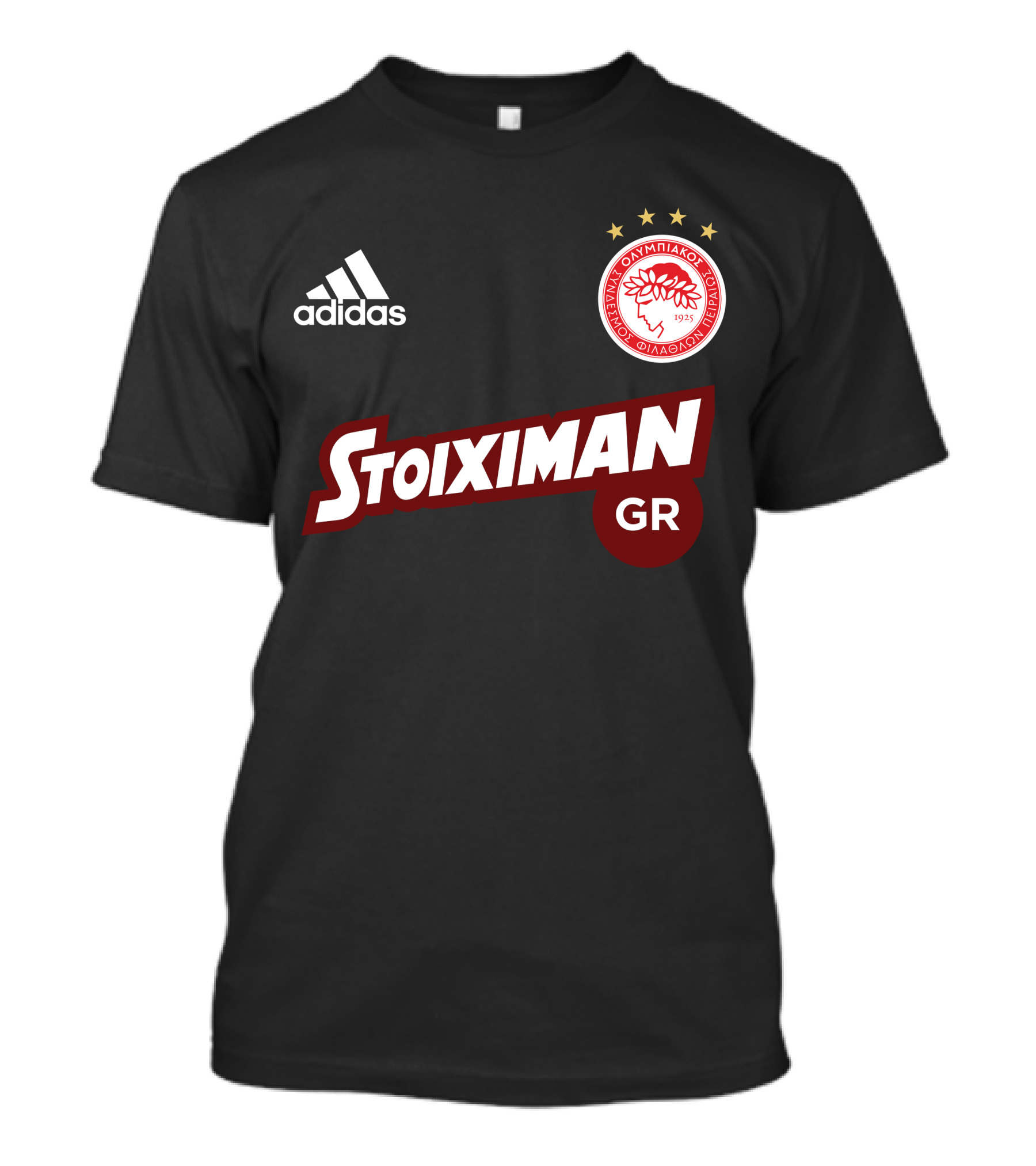 Olympiakos Piraeus Stoiximan GR 1925 Emblem T-Shirt
